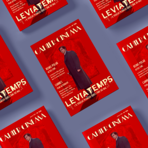 Design première de couverture magazine cinéma