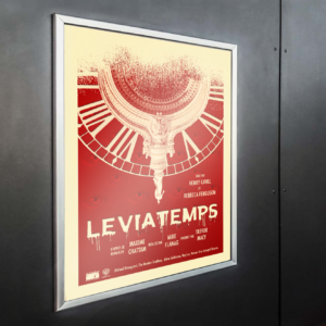 Design affiche A3 cinéma horreur